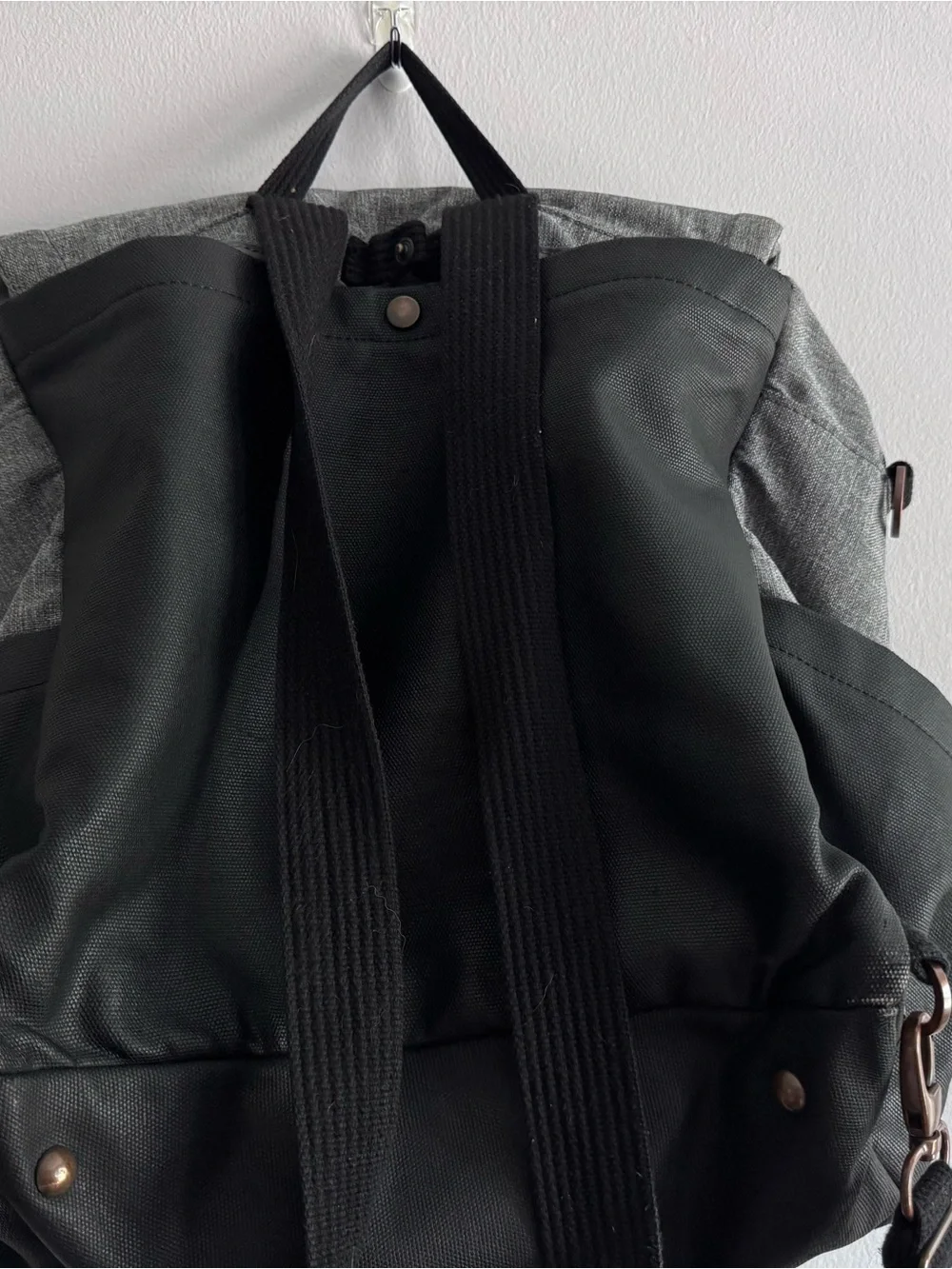 Petunia Pickle Bottom Boxy Backpack Diaper Bag in Graphite/Black